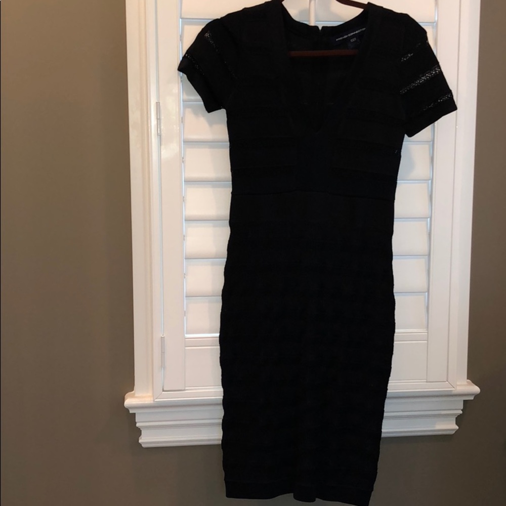 French Connection body con knit dress